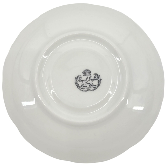 Royal Grafton | Blue Danity Roses Fibe China Cup And Saucer - Picture 7 of 8